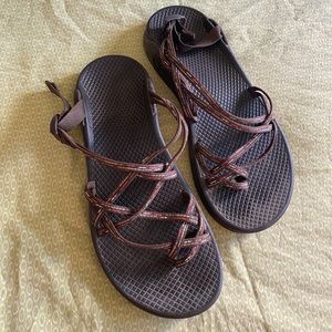 Women’s Brown Chaco sandals, size US 8